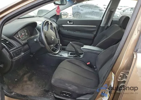 2009 Mitsubishi Galant Es z USA, uszkodzony, nr VIN 4A3AB36F49E004772